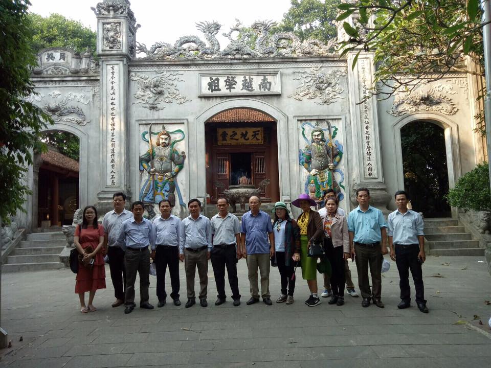 Đoàn Đại biểu tham quan Khu di tích văn hóa lịch sử Đền Hùng